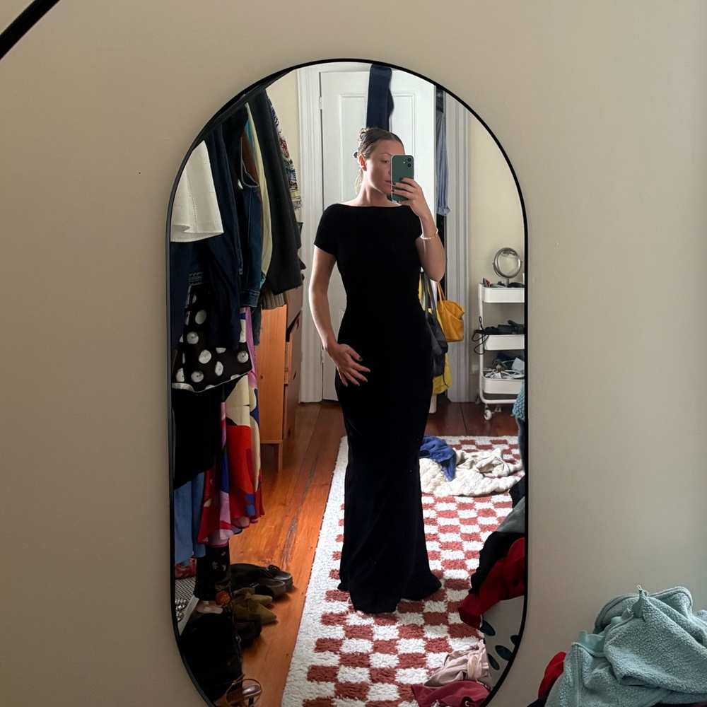 STAUD Black Maxi Dress